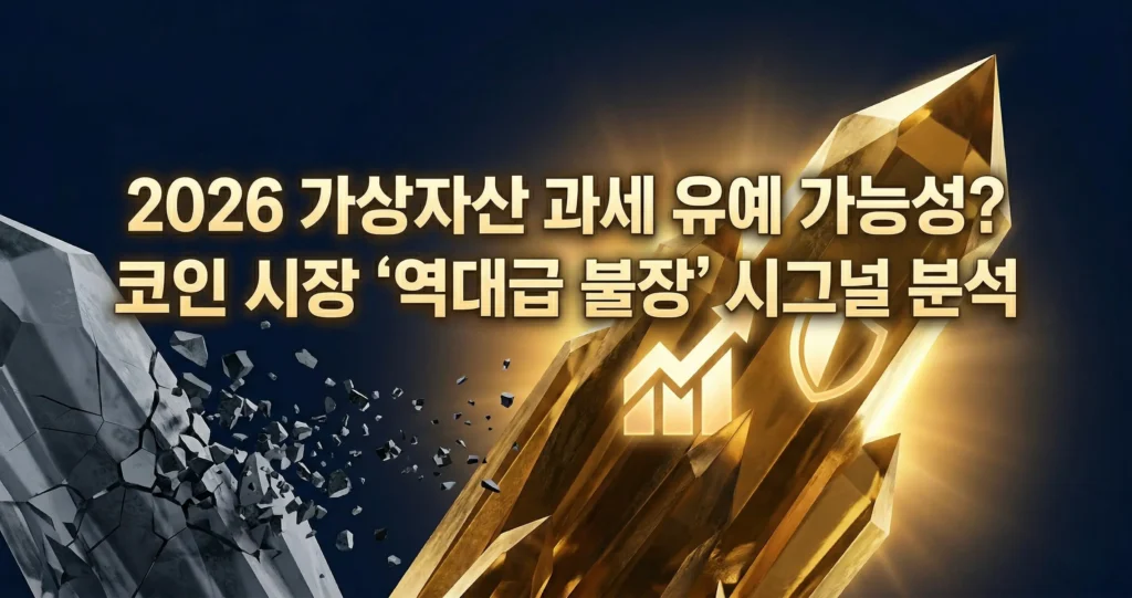 2026 코인 과세 유예 전망과 비트코인 추가 상승 모멘텀