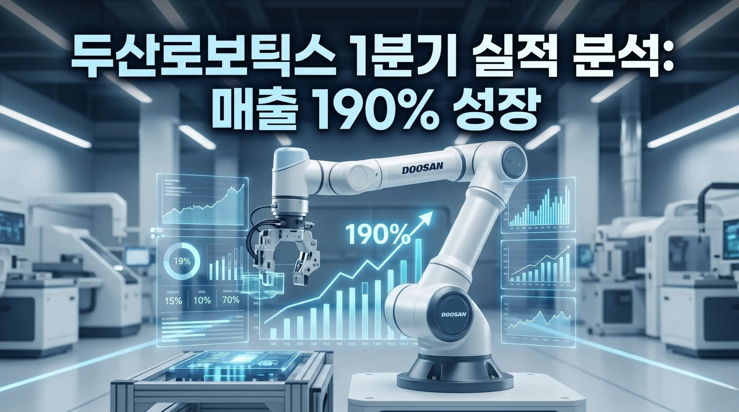 [실적리뷰] 두산로보틱스 2026년 1분기 실적 분석: 매출 190% 폭발적 성장과 ‘피지컬 AI’의 서막
