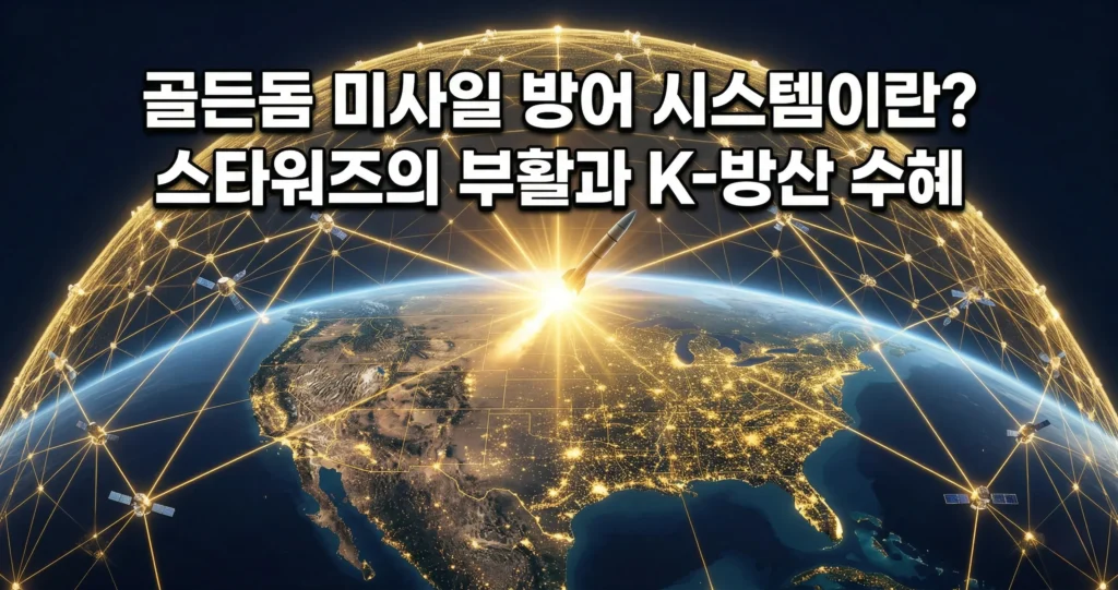 골든돔 미사일 방어 시스템 이란? 아이언 돔과는 다르다!