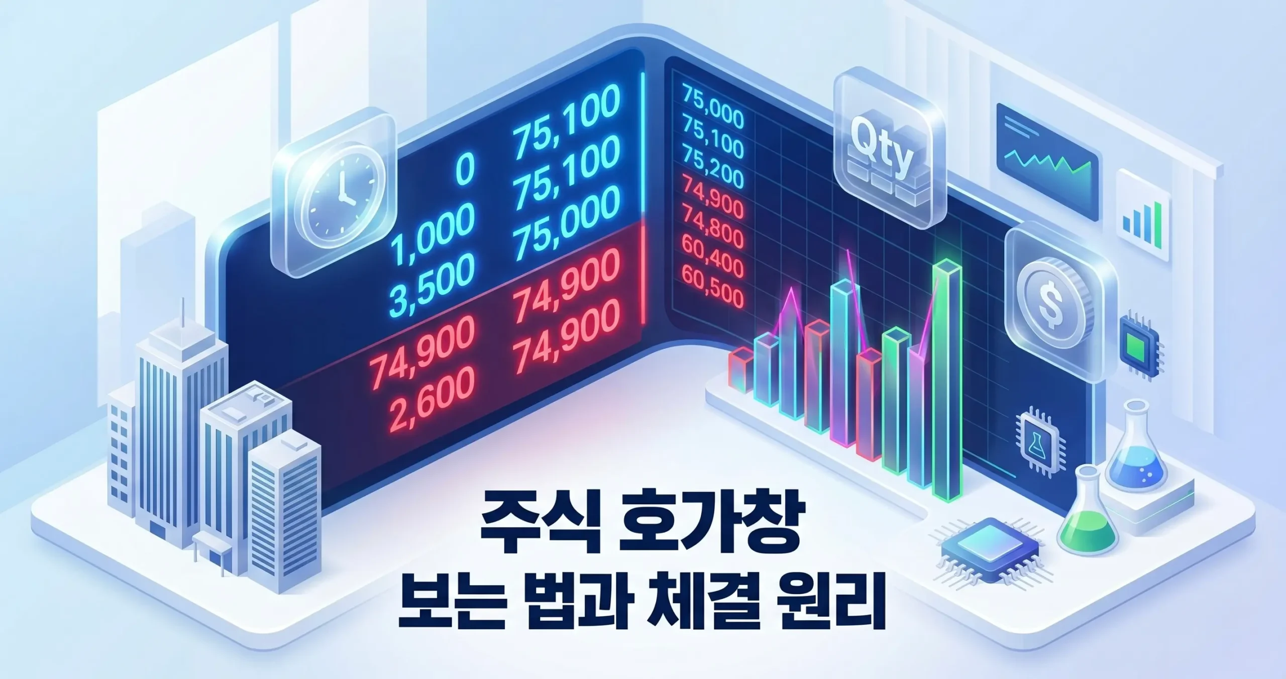 주식 호가창 보는 법: 매수 매도 체결 원리부터 세력의 심리 읽기까지