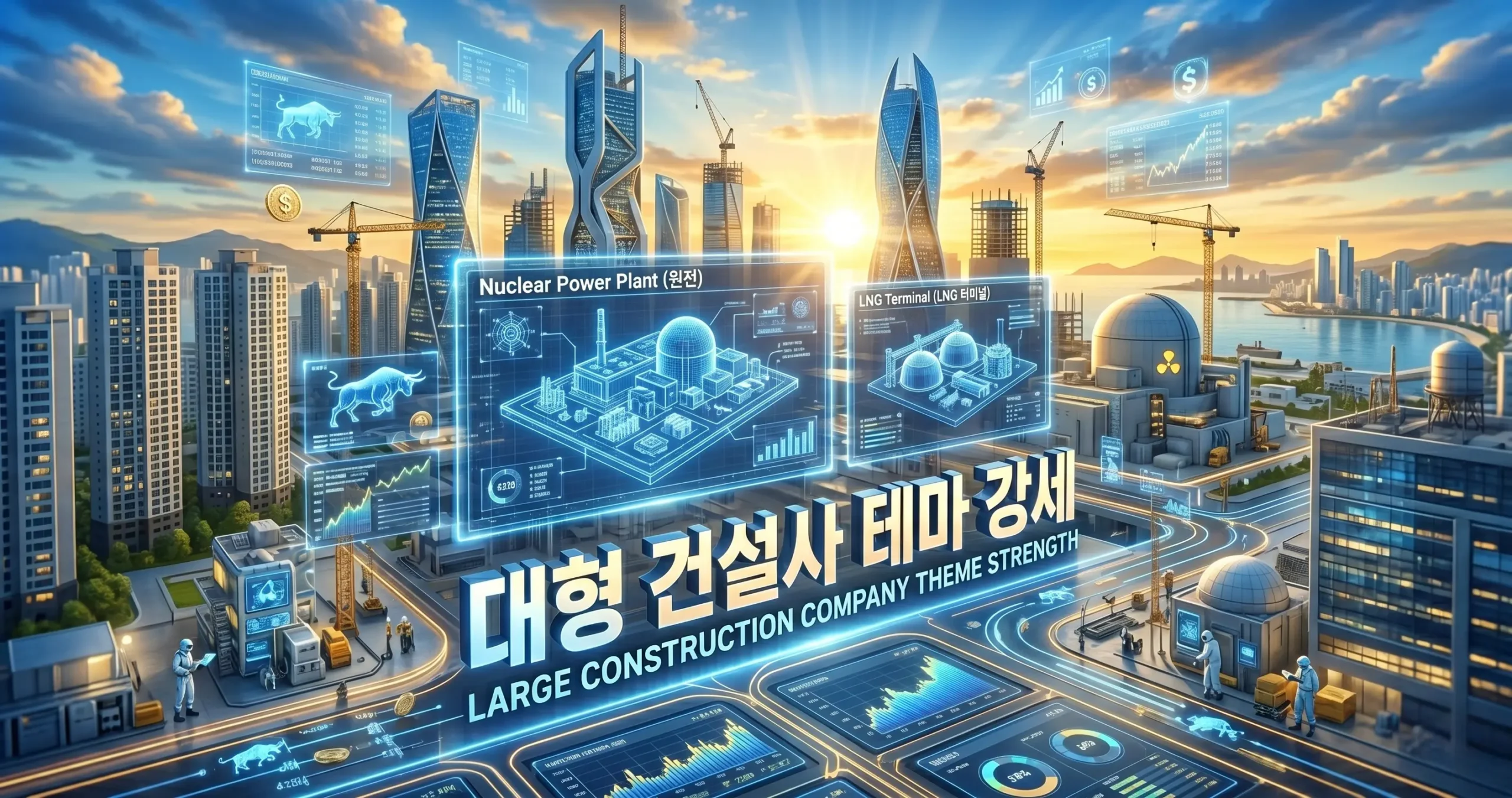대우건설 주가 상승 이유 재건·원전·플랜트 AI 인프라가 바꿀 건설업