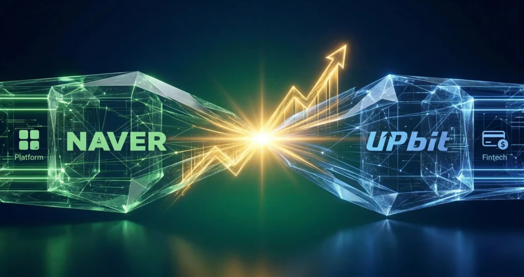 업비트 품은 네이버? 두나무 승소로 급물살 타는 플랫폼 통합론 분석