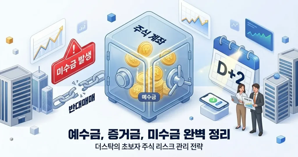 주식 용어 예수금, 증거금, 미수금, 반대매매 뜻