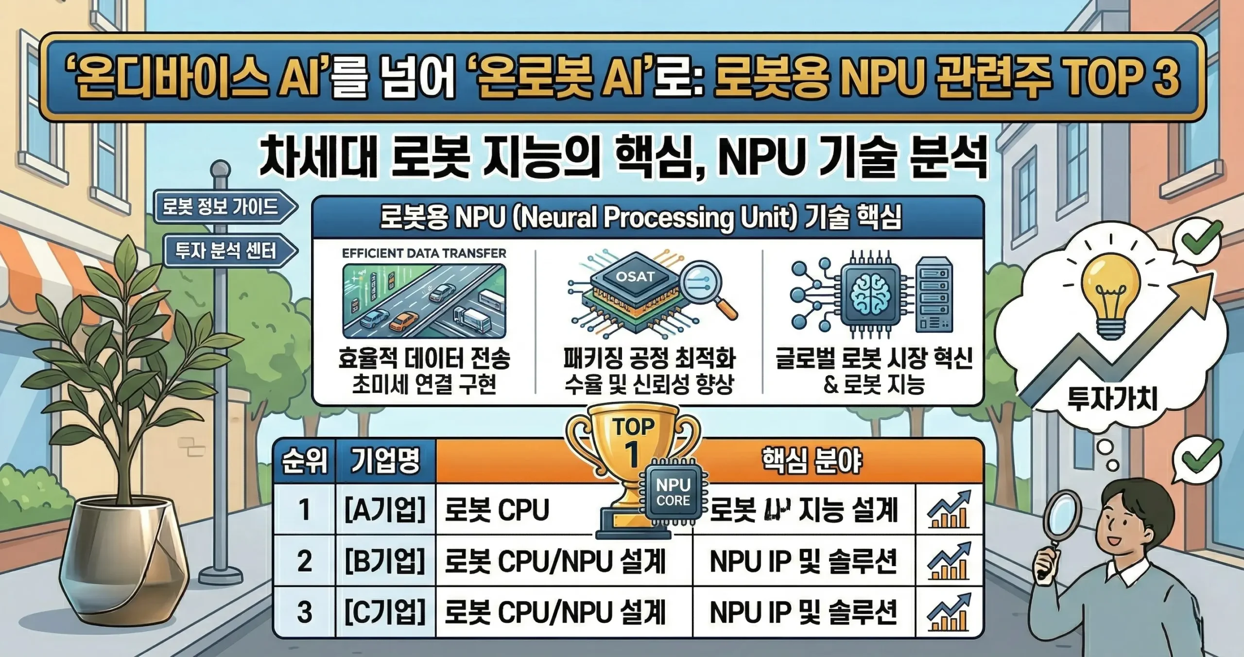 로봇 AI 반도체 테마주 TOP 3 종목 온디바이스 AI를 넘어 '온로봇 AI'로