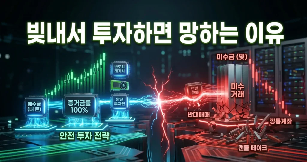 [주식 기초] 예수금과 미수금 완벽 이해하기 – 빚내서 투자하면 망하는 이유
