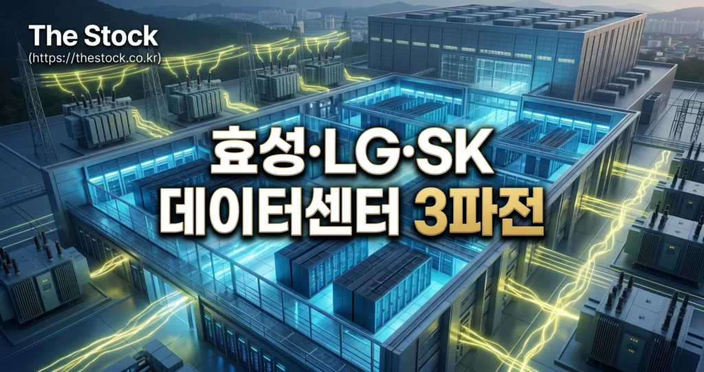 효성 LG SK 다시 봐야 할 때, AI 데이터센터 종합 인프라 기업으로 사업 전환 중