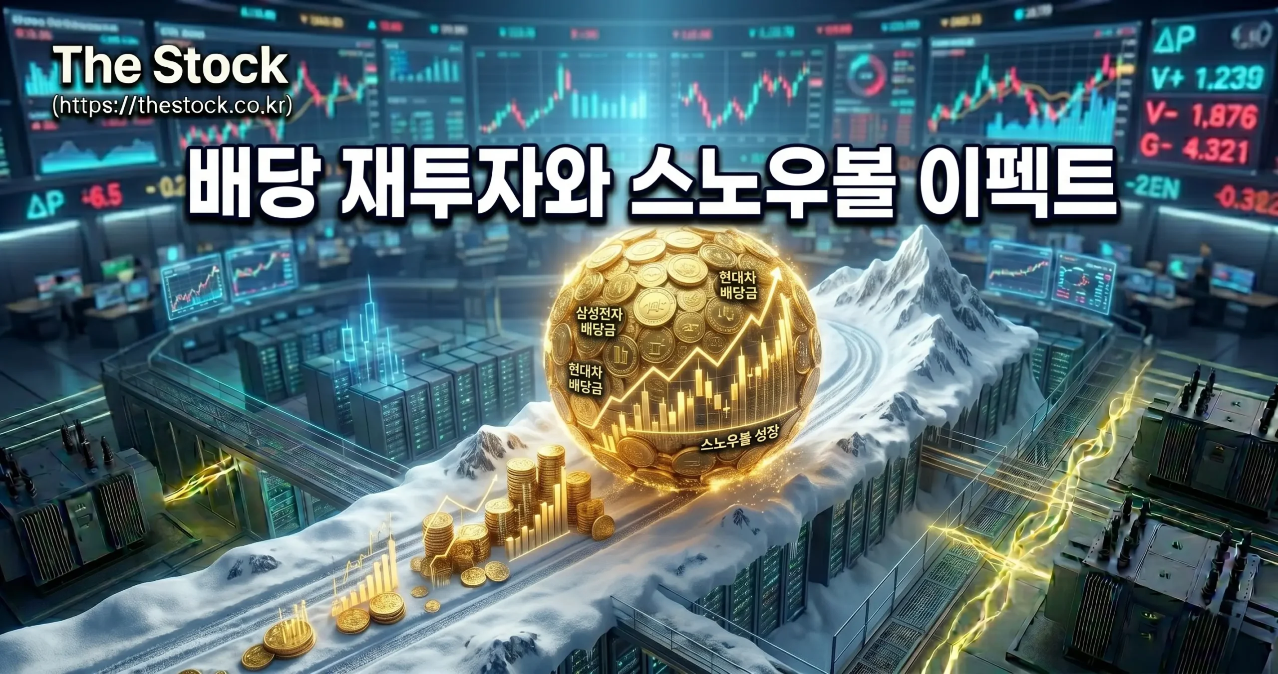 배당 재투자 스노우볼 이펙트 모르면 돈이 안불어난다!