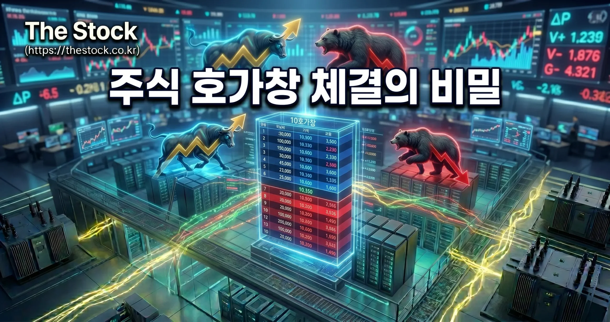 주식투자 기초 - SK하이닉스 주식 호가창 보는 법 매수/매도 체결 원리와 세력의 수급 파악하기