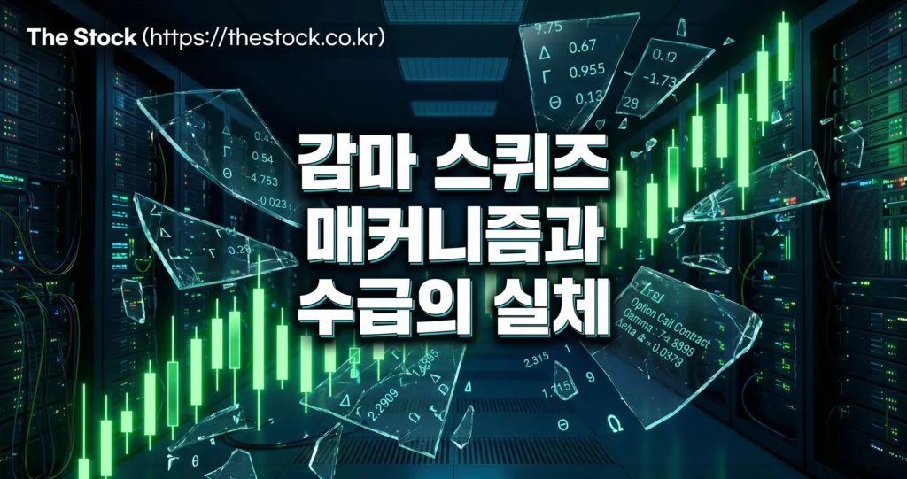 옵션이 현물을 삼키는 감마 스퀴즈 뜻과 의미 기계적 숏커버링 현상
