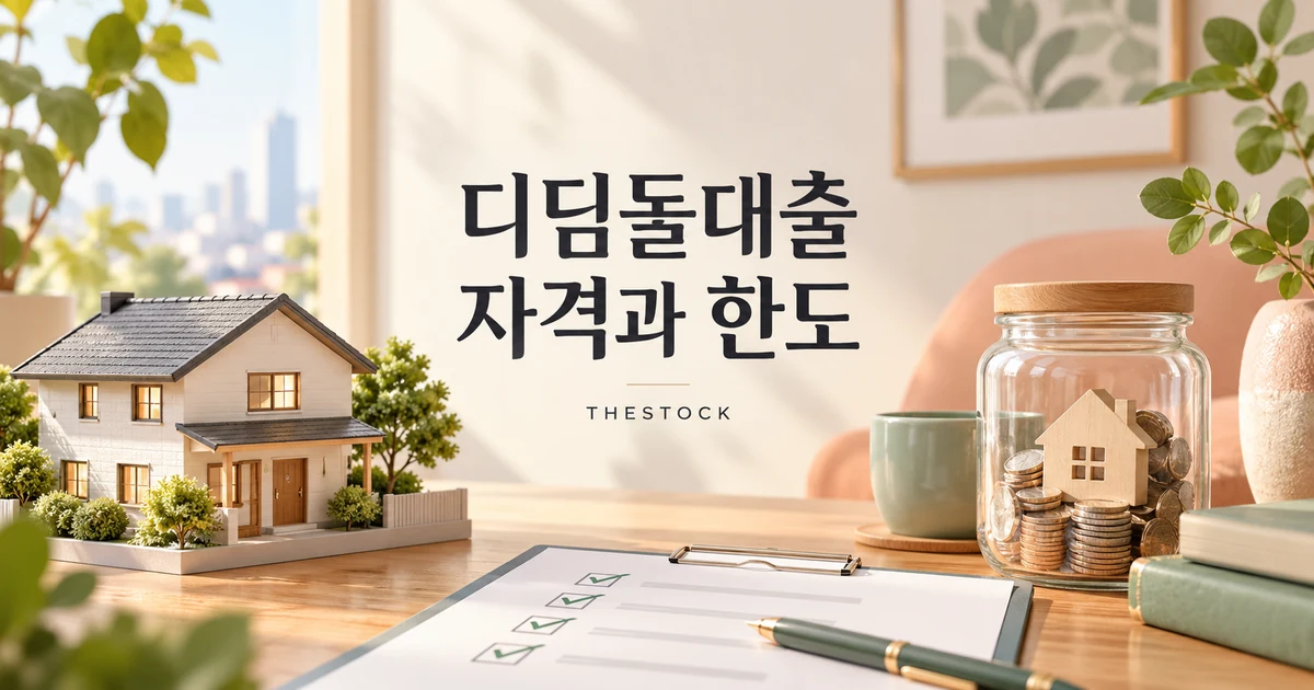 2026 디딤돌대출 조건: 한도·LTV·우대금리 확인 순서