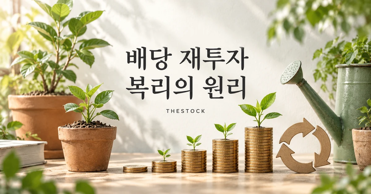 배당 재투자 복리 계산: 5% 가정과 실제 수익의 차이
