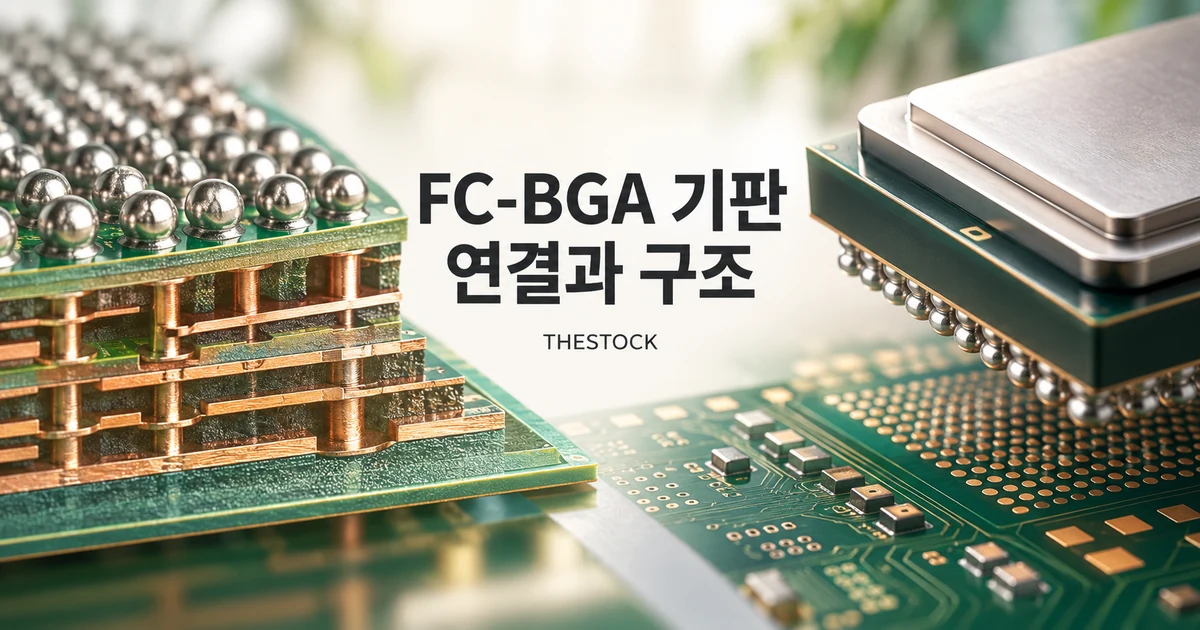 FC-BGA 기판 뜻: 플립칩 연결과 관련 기업을 읽는 기준