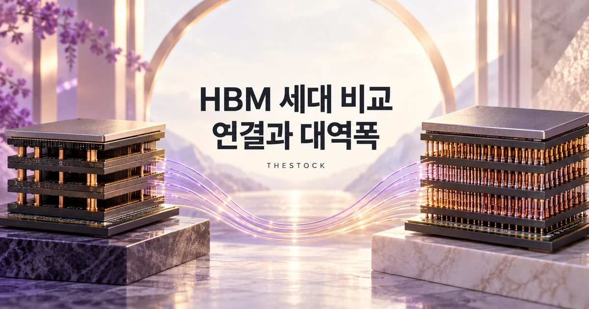 HBM4 HBM3E 차이: 2048비트 인터페이스와 대역폭 읽기
