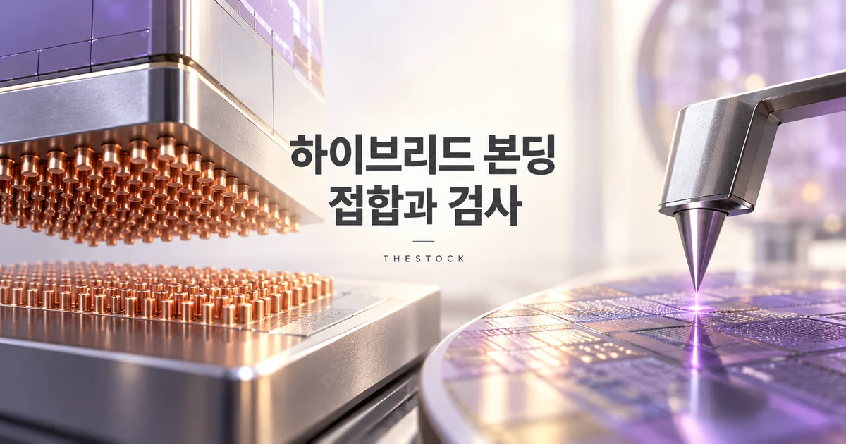 하이브리드 본딩 관련주: 접합 장비와 AFM 검사를 구분하세요