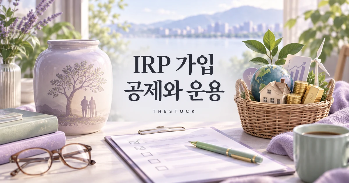 IRP 가입·세액공제 900만원 한도: 납입과 환급 조건 확인법