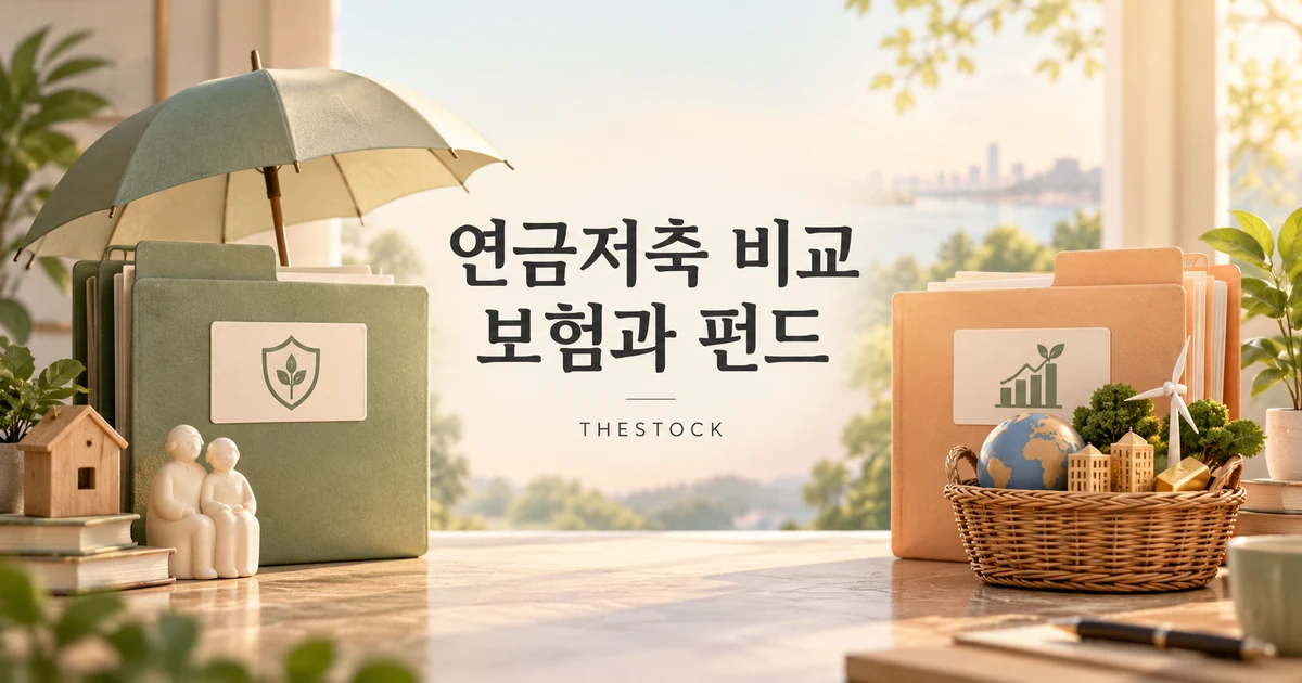 연금저축보험 연금저축펀드 비교: 비용·해지·이전 조건