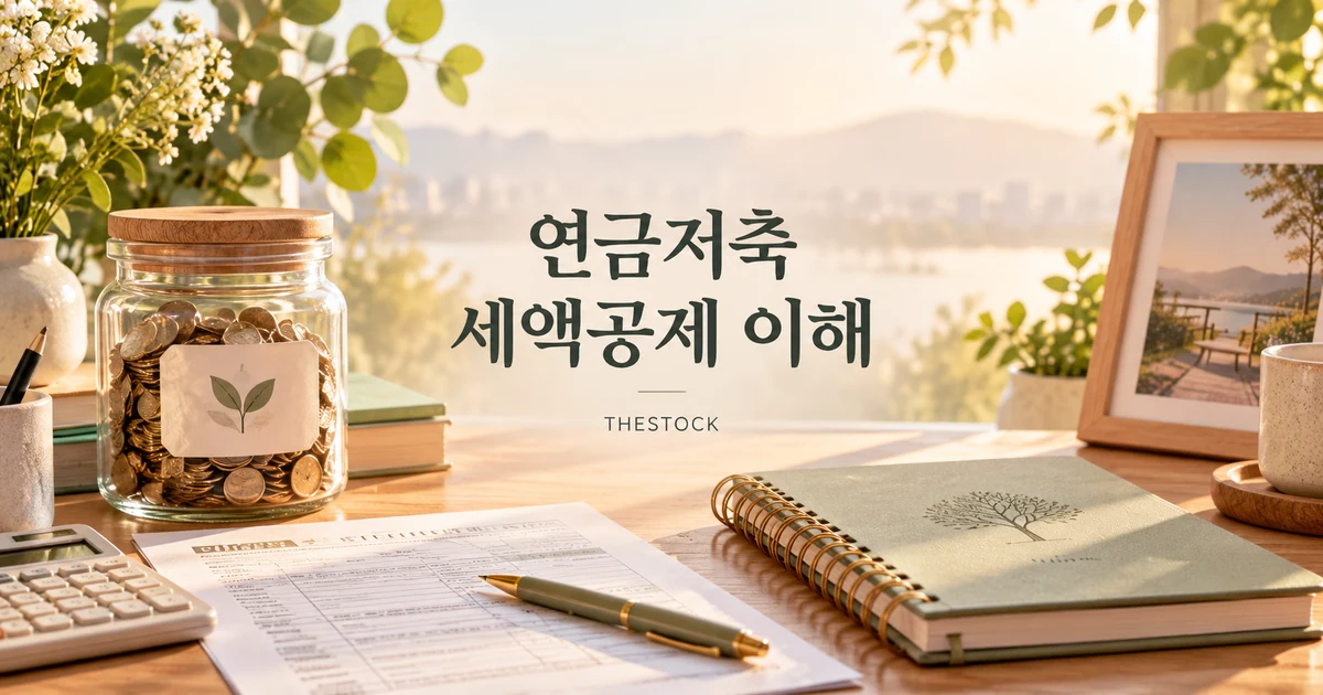 연금저축 자금과 세액공제 확인 자료