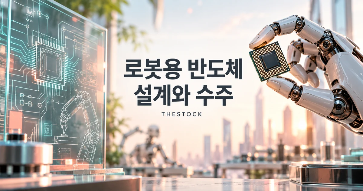로봇 AI 반도체 관련주: IP·디자인하우스·실제 수주 구분