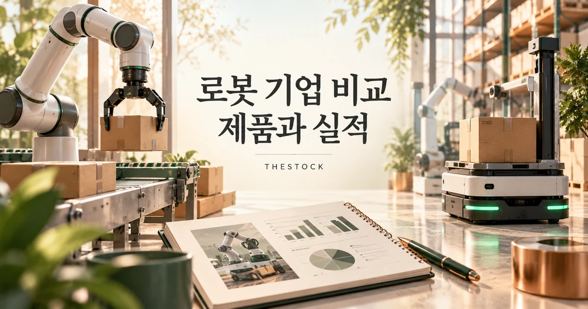 로봇 관련주 3곳 비교: 레인보우·현대무벡스·원익 사업 구분