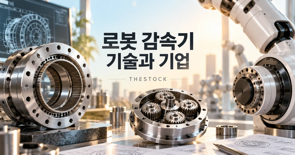 로봇 감속기 관련주 비교: 에스피지·에스비비테크·뉴로메카 확인할 기준