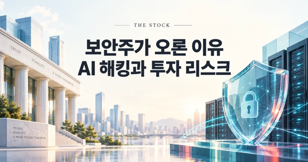 보안주 상승 이유: AI 해킹 우려와 국내 관련주 5개 투자 리스크 대표 이미지