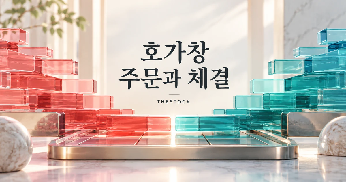 주식 호가창 보는 법: 지정가·시장가와 주문 체결 순서